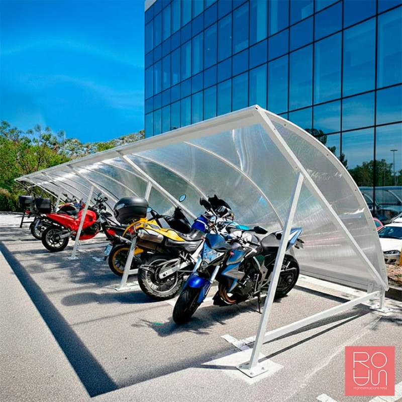 Refugi per a Bicicletes Semi-luna | Protecció i Disseny